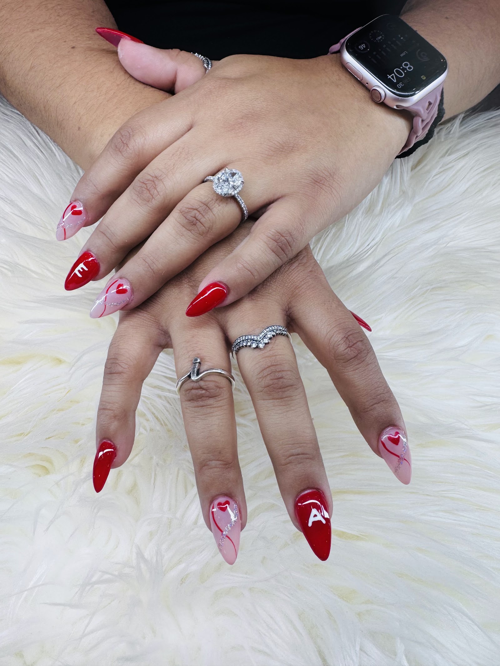 LV Nails & Spa logo